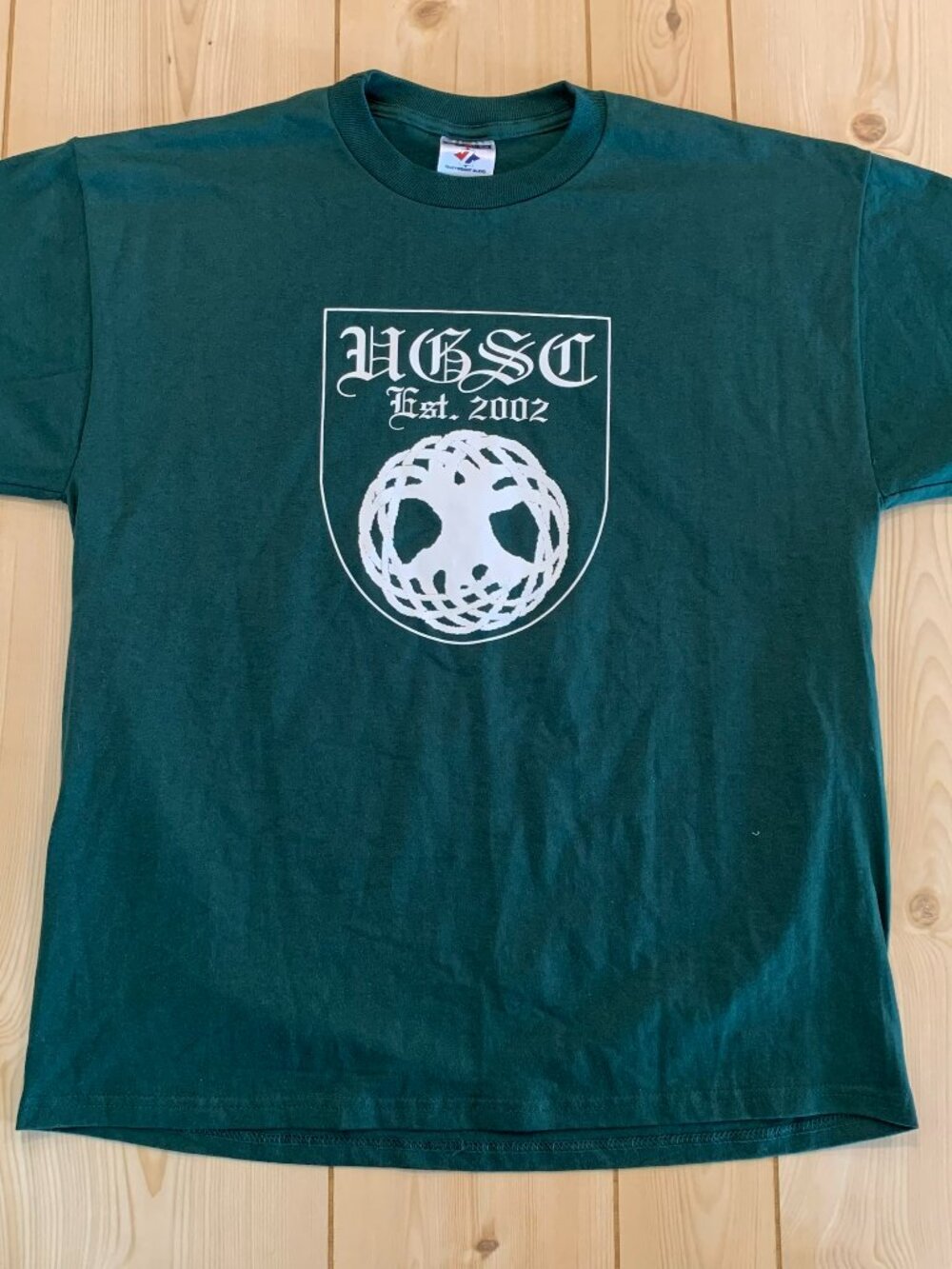 Vintage Irish Ireland St. Patrick's Day Celtic Tree of Life Y2K Green T-Shirt L